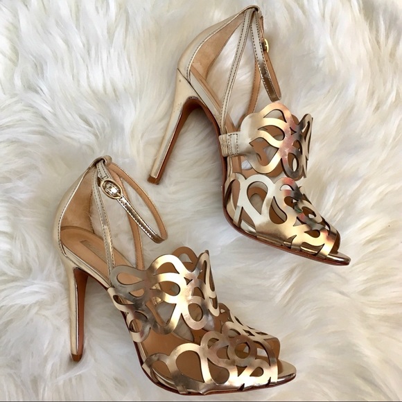 Schutz Platina Specchio Heels - Picture 1 of 10